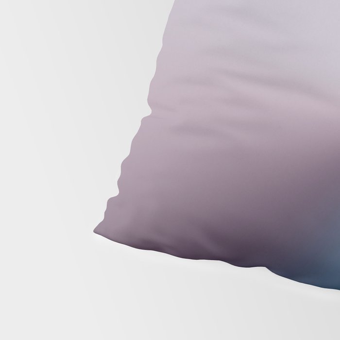 Line Gradient / Papa Green & French Grey Pillow Sham Gallery Image 4