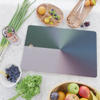 Line Gradient / Papa Green & French Grey Cutting Board Gallery Image 2