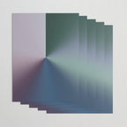 Line Gradient / Papa Green & French Grey Wrapping Paper Gallery Image 3