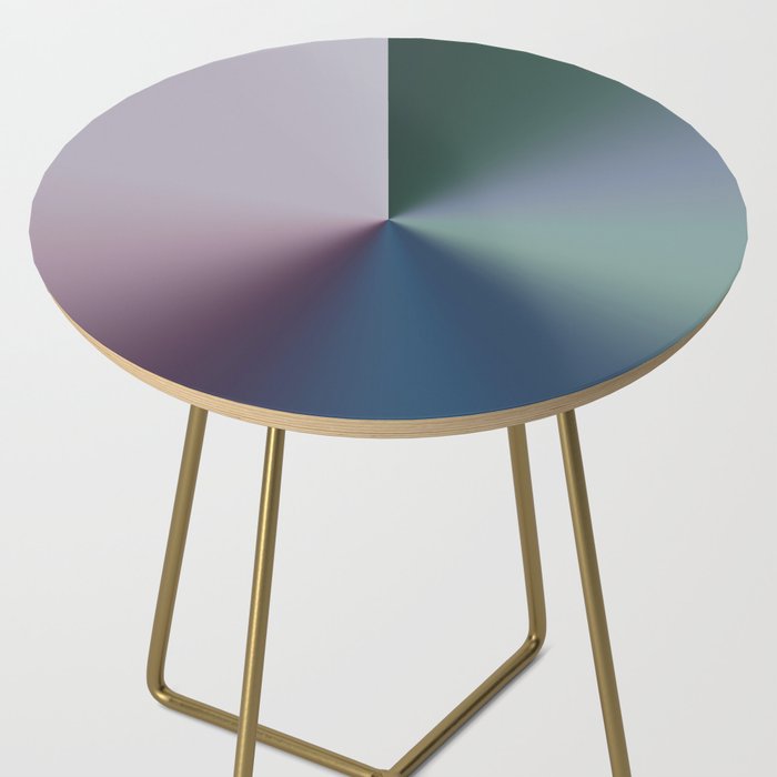 Line Gradient / Papa Green & French Grey Side Table Gallery Image 2