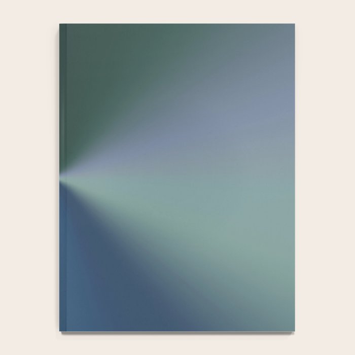 Line Gradient / Papa Green & French Grey Notebook Gallery Image 4