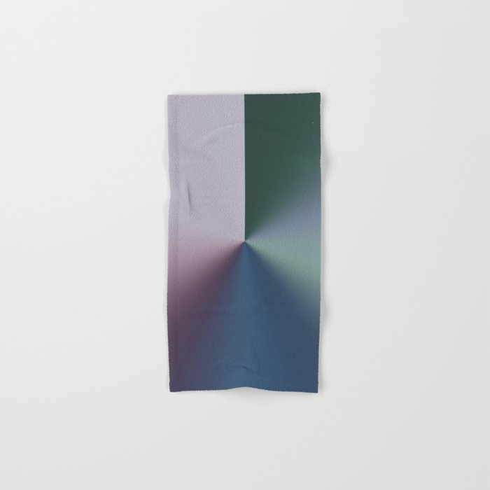 Line Gradient / Papa Green & French Grey Bath Towel Gallery Image 1
