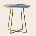 Line Gradient / Papa Green & French Grey Side Table Gallery Image 1