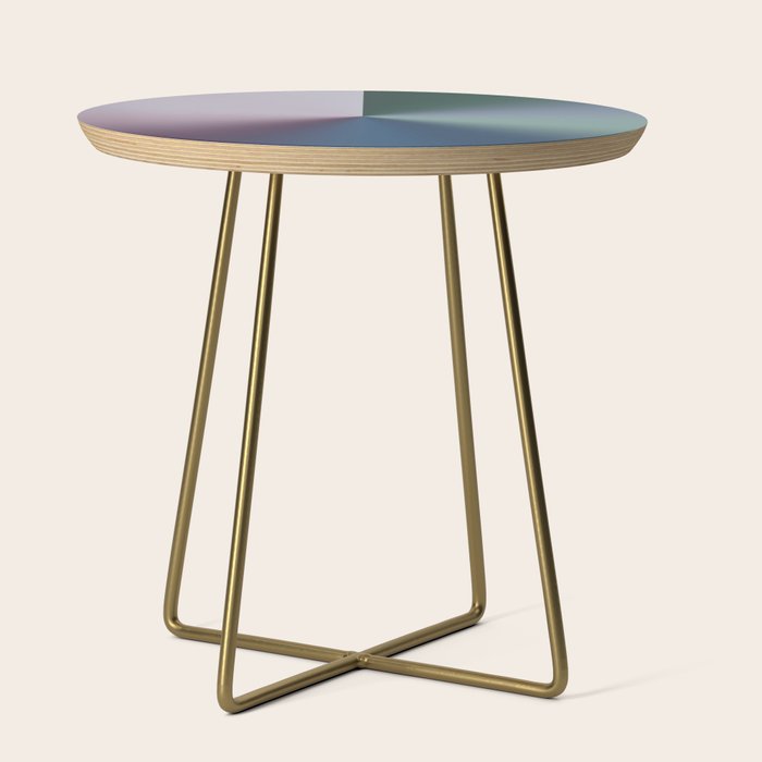 Line Gradient / Papa Green & French Grey Side Table Gallery Image 1