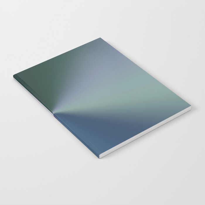 Line Gradient / Papa Green & French Grey Notebook Gallery Image 1