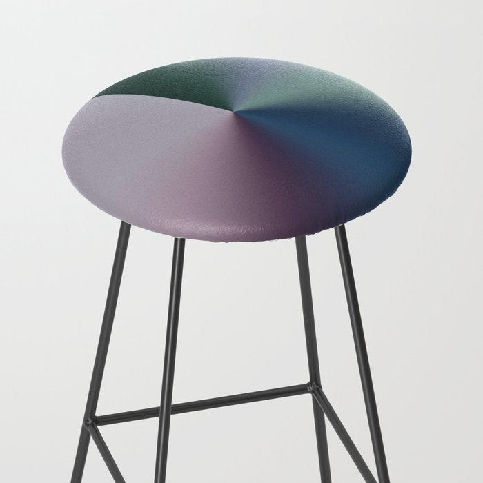 Line Gradient / Papa Green & French Grey Stool Gallery Image 2
