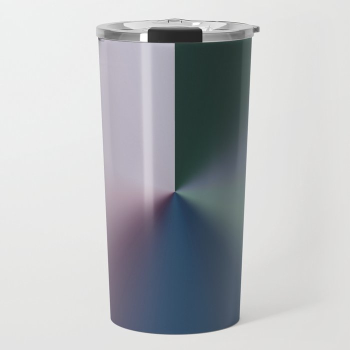 Line Gradient / Papa Green & French Grey Travel Mug Gallery Image 1