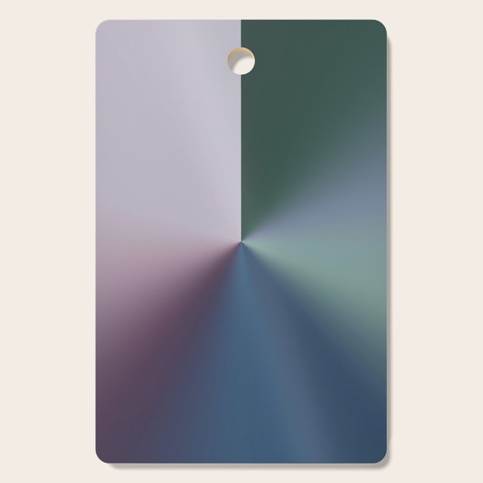 Line Gradient / Papa Green & French Grey Cutting Board Gallery Image 1