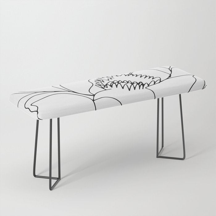 Minimal, Line Art, Floral Prints, Drawing Bench Gallery Image 1