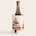Ribbon Christmas Tree - neutrals Wine Chiller Gallery Image 2