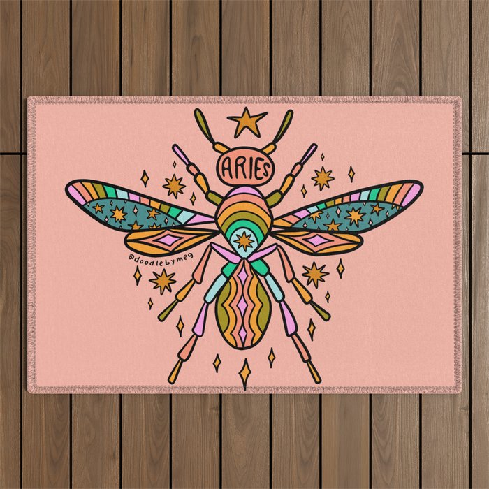 Aries Wasp Outdoor Rug Gallery Image 1