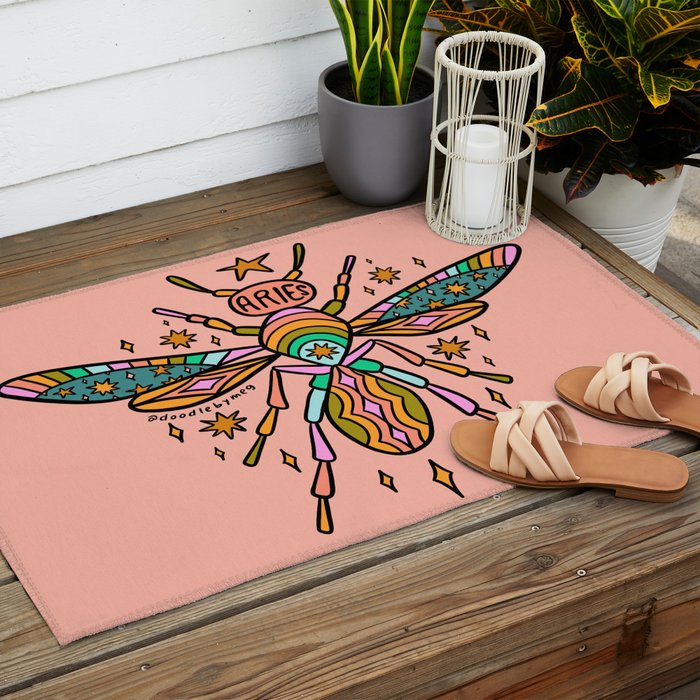 Aries Wasp Outdoor Rug Gallery Image 2