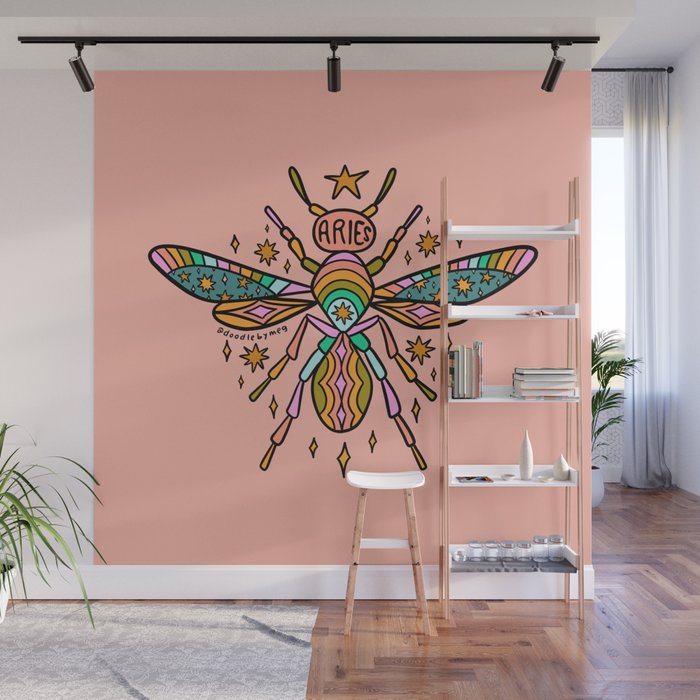 Aries Wasp Wall Mural Gallery Image 1