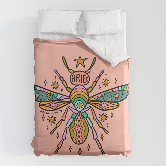 Aries Wasp Duvet Cover Gallery Image 6
