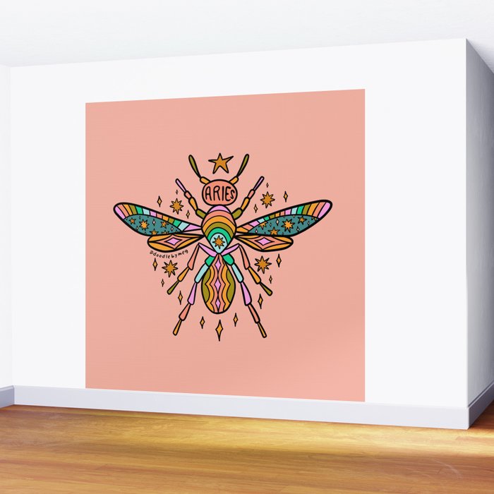 Aries Wasp Wall Mural Gallery Image 2