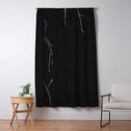 Minimal Line Drawing Figure Window Curtain Gallery Image 5