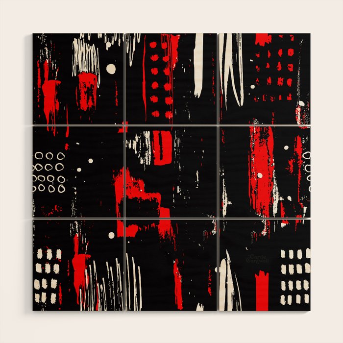 Urban Expressionism Wood Wall Art Gallery Image 1