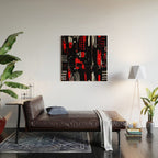 Urban Expressionism Wood Wall Art Gallery Image 2