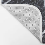 Real Marble Black Bath Mat Gallery Image 2
