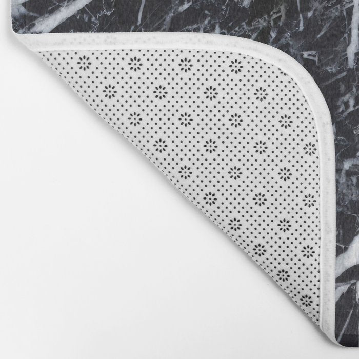 Real Marble Black Bath Mat Gallery Image 2
