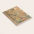 Antique Aubusson Tapestry Romantic 18th Century Manor House Notebook Gallery Image 3