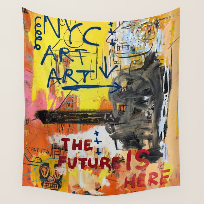 NYC Art Art Wall Tapestry Gallery Image 1