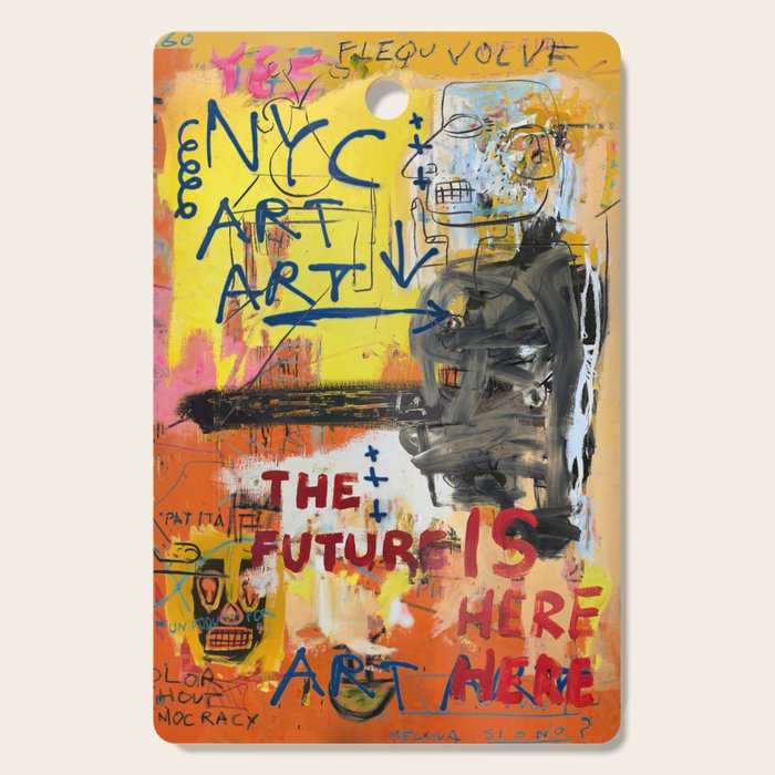 NYC Art Art Cutting Board Gallery Image 1