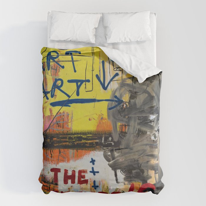 NYC Art Art Duvet Cover Gallery Image 1