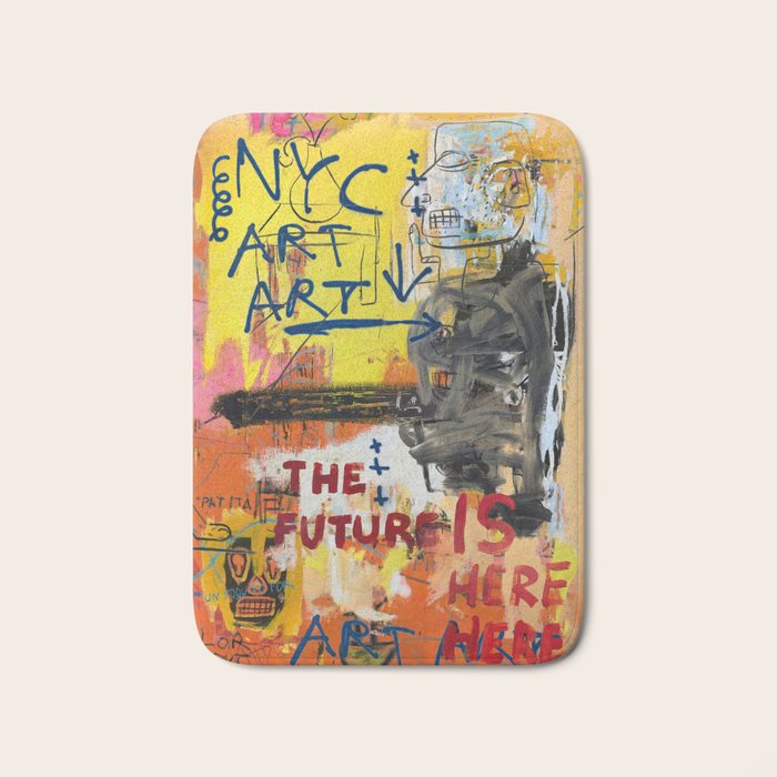 NYC Art Art Bath Mat Gallery Image 1