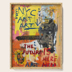 NYC Art Art Serving Tray Gallery Image 1