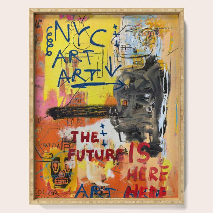 NYC Art Art Serving Tray Gallery Image 1
