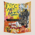 NYC Art Art Wall Tapestry Gallery Image 4