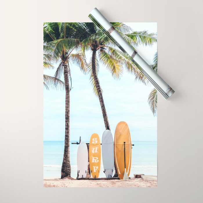 Choose Your Surfboard Wrapping Paper Gallery Image 1
