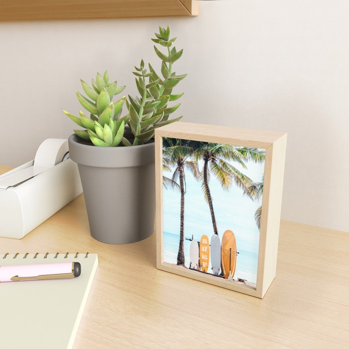 Choose Your Surfboard Mini Art Print Gallery Image 2