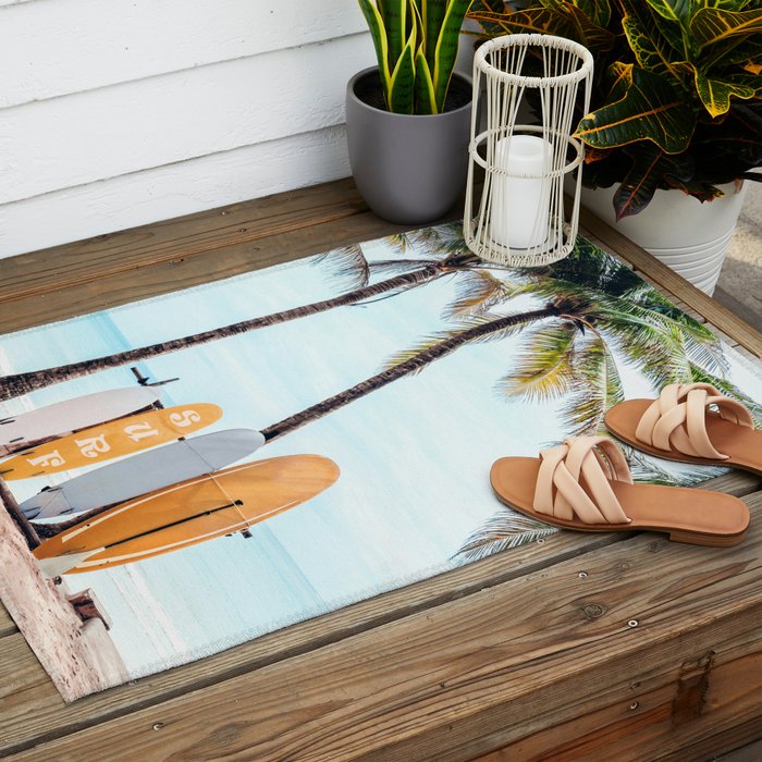 Choose Your Surfboard Outdoor Rug Gallery Image 2