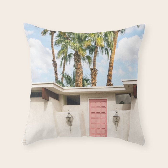 Palm Springs #5 Throw Pillow Gallery Image 6