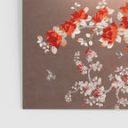 Chinoiserie Moonlight Sakura Garden Poster Gallery Image 3