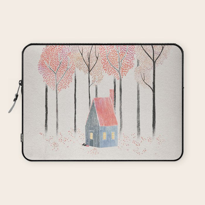 Cabin in the Woods Laptop Sleeve Gallery Image 1
