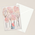 Cabin in the Woods Stationery Card Gallery Image 2