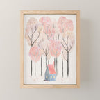 Cabin in the Woods Mini Art Print Gallery Image 1