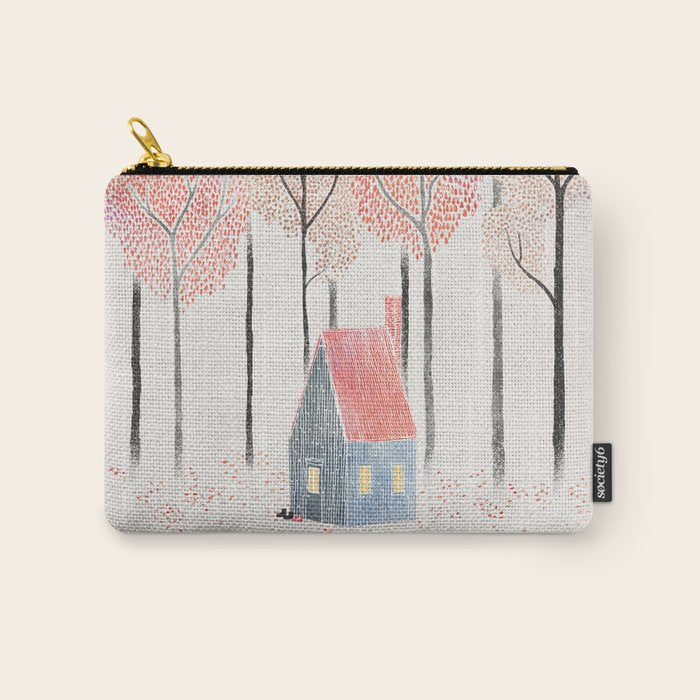 Cabin in the Woods Carry All Pouch Gallery Image 1