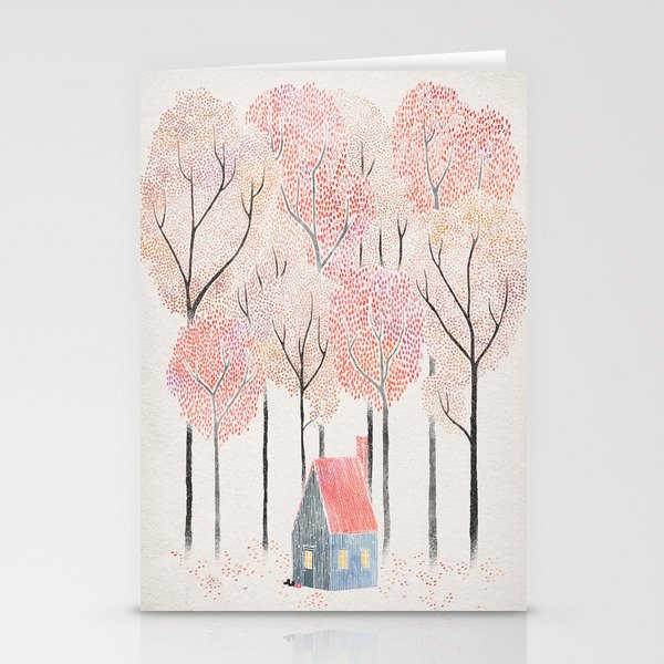 Cabin in the Woods Stationery Card Gallery Image 2