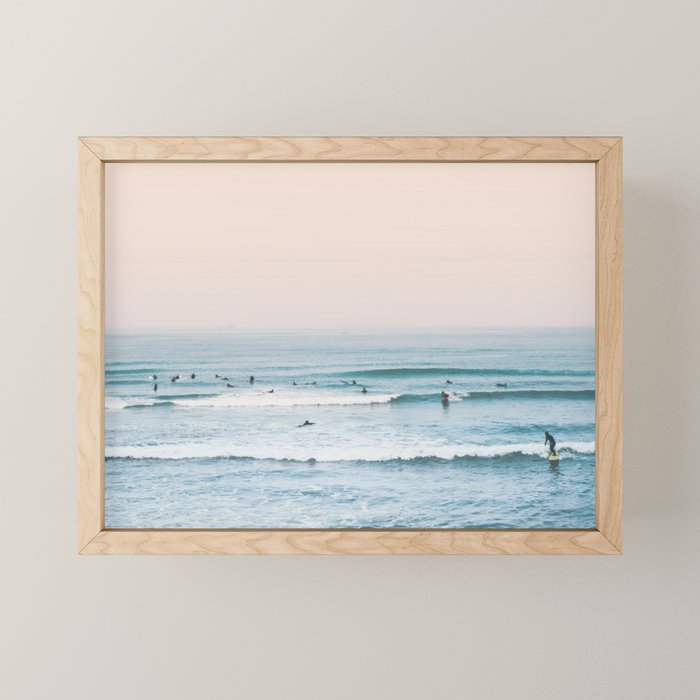 Surfers Mini Art Print Gallery Image 1