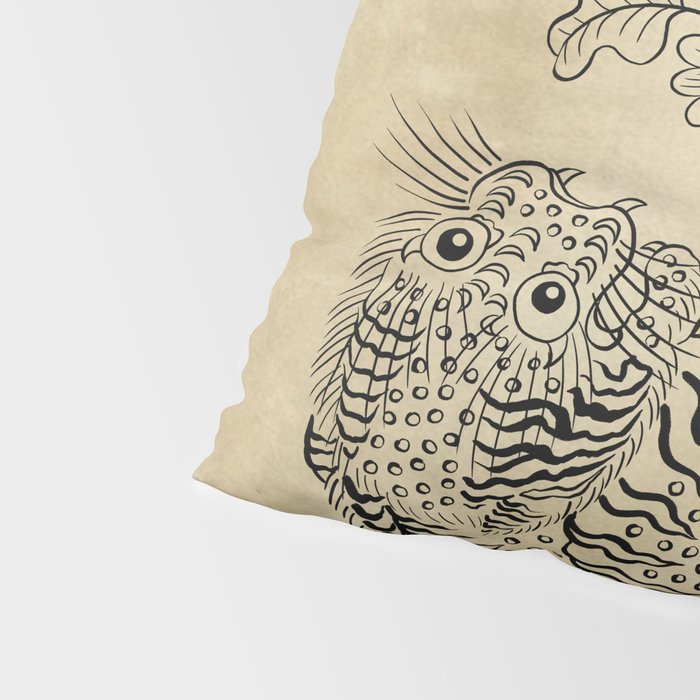 Tiger and hawk Type1 - Minhwa-Korean traditional folk art Pillow Sham Gallery Image 4