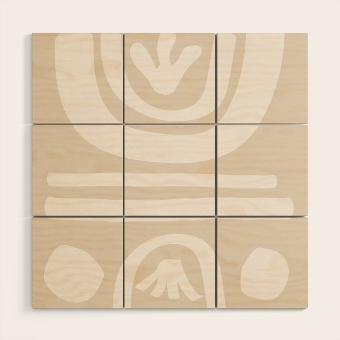 elsewhere âÂ light palette Wood Wall Art Gallery Image 1