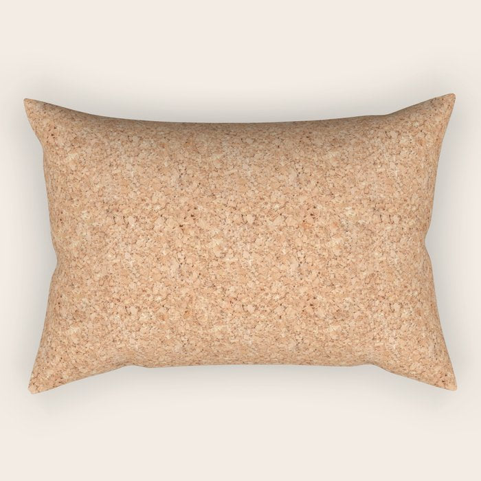 Real Cork Rectangular Pillow Gallery Image 1