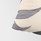 Minimal Abstract Art Tropical Leaves 5 Pillow Sham Gallery Image 4