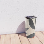 Minimal Abstract Art Tropical Leaves 5 Travel Mug Gallery Image 4