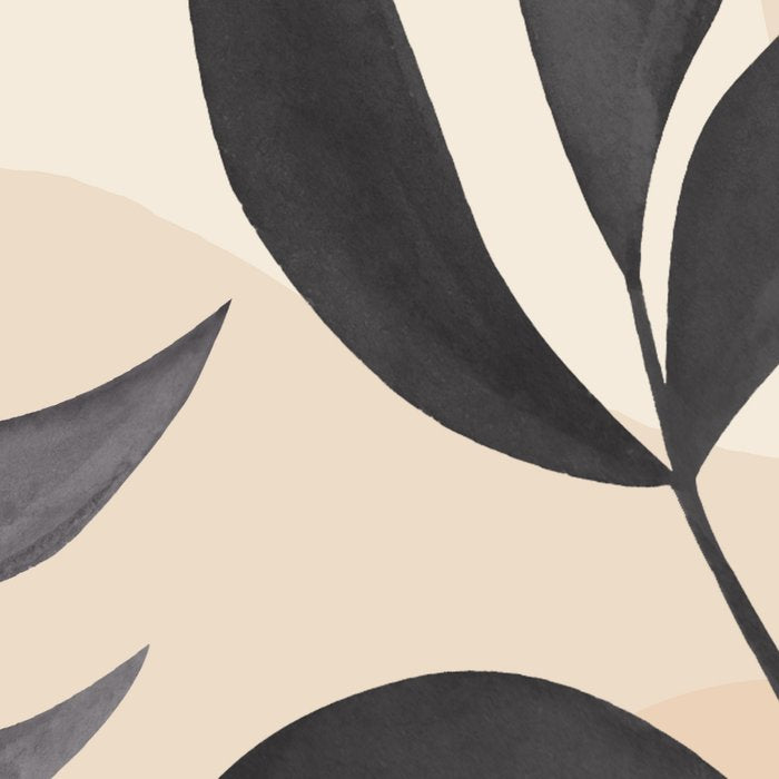 Minimal Abstract Art Tropical Leaves 5 Coffee Mug Gallery Image 2