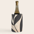 Minimal Abstract Art Tropical Leaves 5 Wine Chiller Gallery Image 3